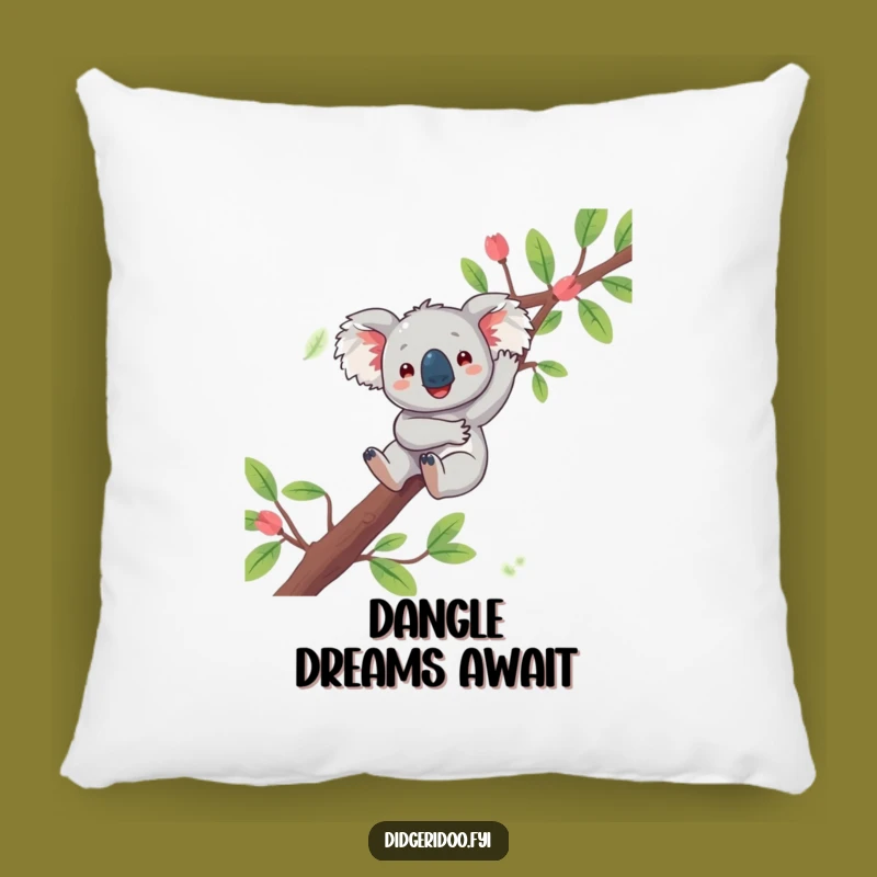Funny Koala Dangling Pillow: Cozy Comfort with a Hug of Eucalyptus