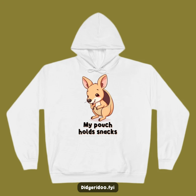 Funny Kangaroo Joey Pouch Hoodie: Stay Cozy with Hilarious Outback Comfort