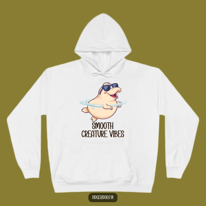 Funny Platypus Swim Hoodie: Stay Cozy with Hilarious Aquatic Comfort