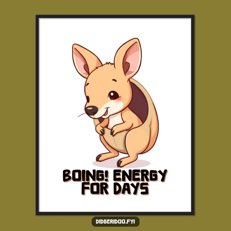 Free Printable Wall Art: Bouncing Joey Decor