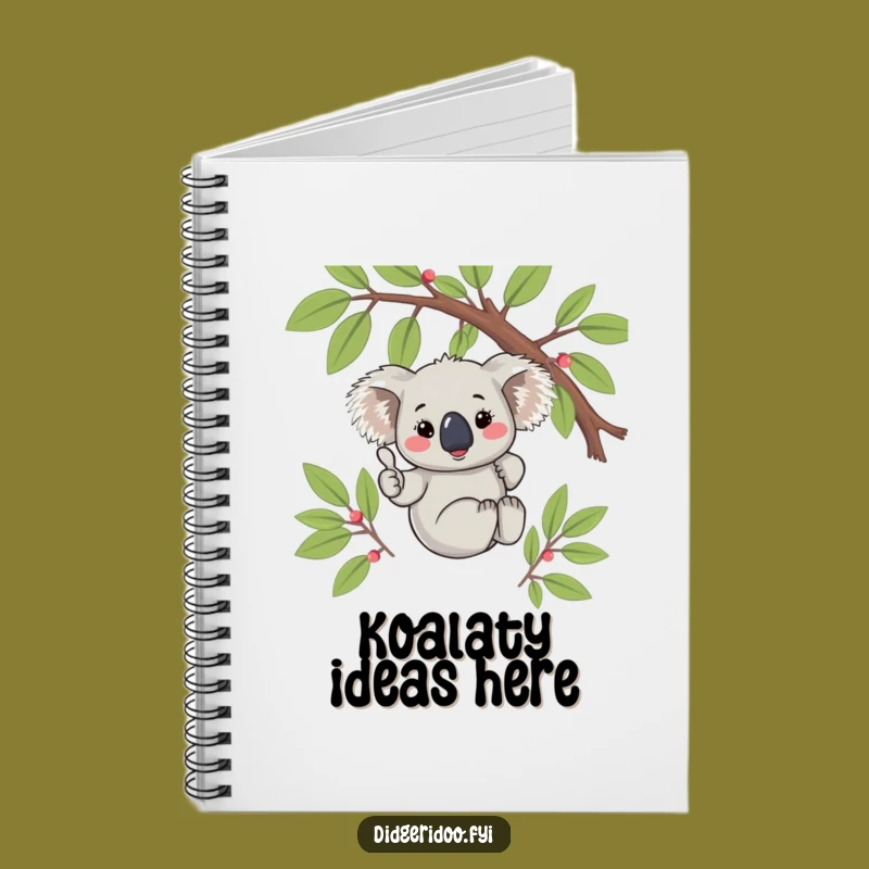 Funny Koala Thumbs Up Notebook: Shy Journaling, Perfect Gift
